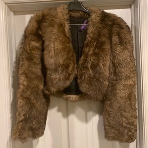 Ralph Lauren Collection lamb shearling fur jacket